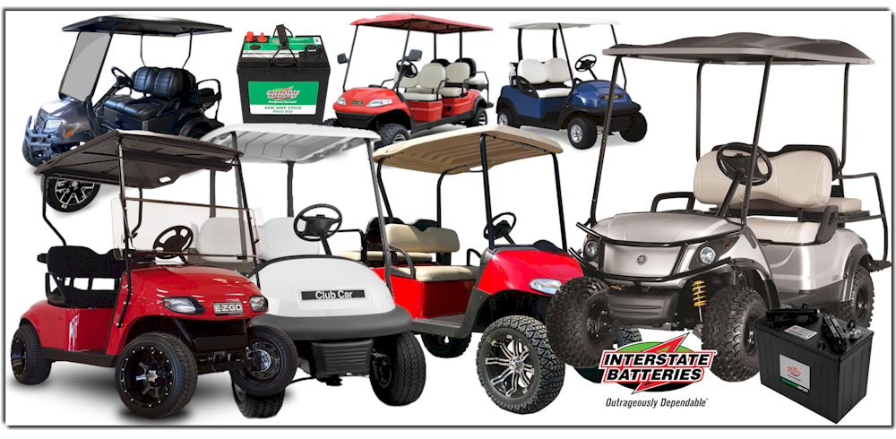 Golf Cart Repair Services - Pick Up and Delivery  - Golf Cart Batteries Delivered.